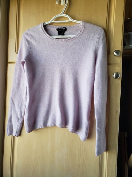 Lord & Taylor Sweaters - Lord & Taylor Lavender Crewneck Sweater - Women's